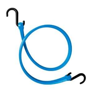 The Perfect Bungee 31 Inch Easy Stretch Strap with Nylon S Hooks, Blue