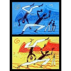  Art of Capoeira I (diptych)