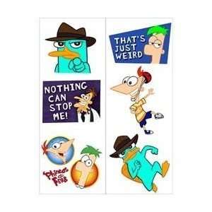  Phineas and Ferb Temporary Tattoos Toys & Games