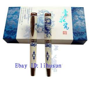 A+ Handmade Chinese blue and white Porcelain Pen  