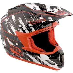 MSR Racing Velocity Legacy Mens MX Motorcycle Helmet   White/Red / 2X 