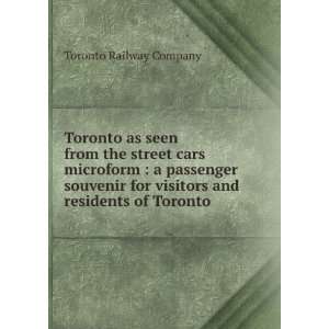  Toronto as seen from the street cars microform  a 