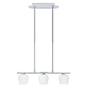  Eglo 20923A Carda 3 Light Mini Pendant in Chrome 20923A 