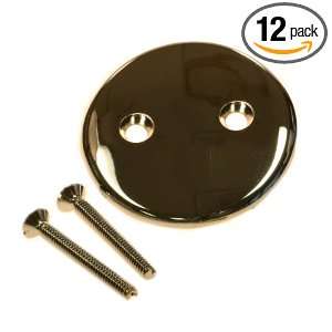  Aviditi 22792 12AVI Double Hole Face Plate for Waste and 