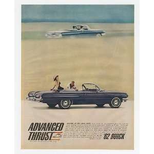  1962 Buick Invicta Wildcat 445 V 8 Convertible Print Ad 