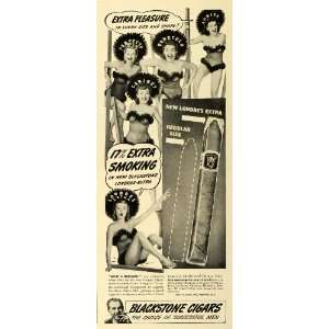  1942 Ad Waitt Bond Blackstone Cigars Tobacco Showgirls 