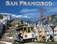 SAN FRANCISCO   California Travel Souvenir Fridge Magnet  