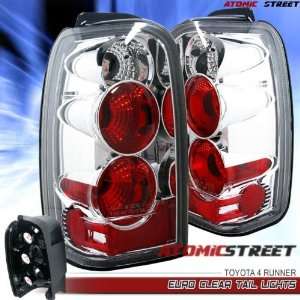 Toyota 4 Runner Tail Lights Chrome Euro Clear Altezza Taillights 1996 