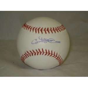  Carlos Pena Autographed Ball   Chicago Cubs   Autographed 