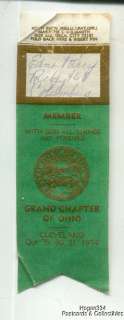 Great Seal Session State Ohio 1974 Booklet And Ribbon  