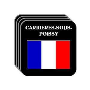  France   CARRIERES SOUS POISSY Set of 4 Mini Mousepad 
