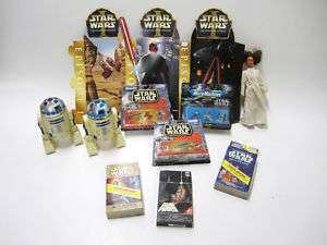 Star Wars R2 D2 Princess Leia Figure Micro Machines Lot  