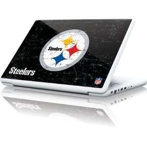 Skinit Pittsburgh Steelers MacBook 13 Laptop Solid Distressed Skin