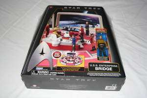 2009 Playmates Star Trek USS Enterprise Bridge Playset  