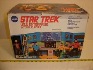 Star Trek MEGO Enterprise Command Bridge Playset 1974 Boxed  