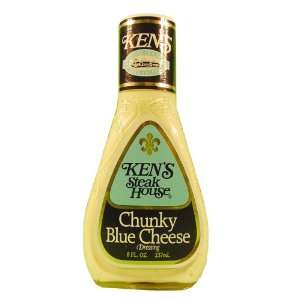 Kens Steak House Blue Cheese Salad Dressing   12 Pack  