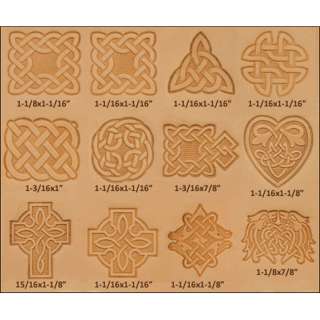 Craftool Celtic Stamp Set tandy leathercraft  