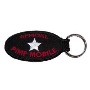  Official Pimp Mobile Embroidered Keyfob Keychain KF 0139 