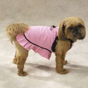   Side Ribbons and Ruffles Dog Pet Dress Medium Pink