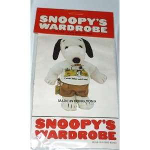  Peanuts Snoopys Wardrobe for 11 Snoopy Plush   Camping 