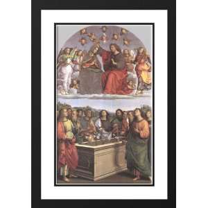  The Crowning of the Virgin (Oddi altar) 20x23 Framed and 