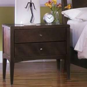  Ligna Furniture N6642 RB Avalon Two Drawer Nightstand in 