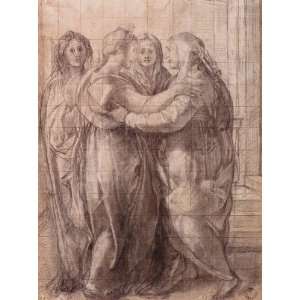   Carucci (Pontormo)   24 x 32 inches   Visitation 2