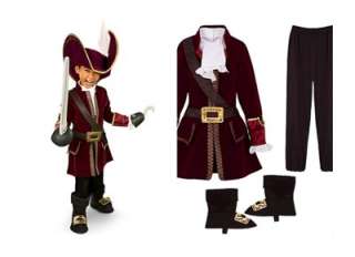  Captain Hook Costume or Hat or Sword & Hook Set or not 