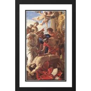 Poussin, Nicolas 17x24 Framed and Double Matted The 
