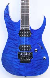 Ibanez RG920QM Cobalt Blue Surge Premium Series Electric Guitar FREE 