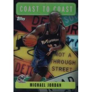  2002 03 Topps Coast To Coast #CC8 Michael Jordan 