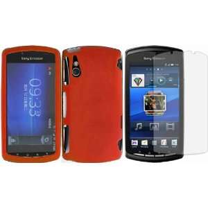   Case Cover+LCD Screen Protector for Sony Ericsson Xperia Play R800