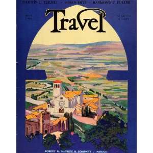  1931 Cover Travel Papal Basilica of St. Francis of Assisi 