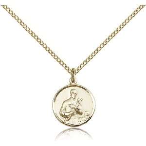  Gold Filled St. Gerard Pendant Jewelry
