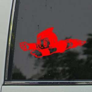  Astro Boy Red Decal Atom Car Truck Bumper Window Red 