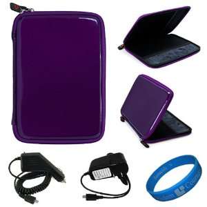  Purple EVA Carbon Fiber Durable Protective Hard Cube 