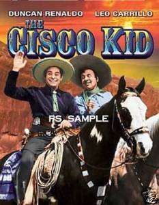 Renaldo & Carrillo   CISCO KID & PONCHO   Fridge Magnet  