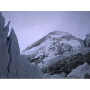 Seracs on the Southside of Everest, Nepal Photography Premium Poster 