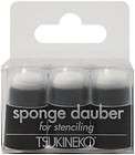 Sponge Dauber With Cap 3/Pkg 