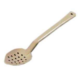  Serving Spoon Perforated 13 Inch Beige