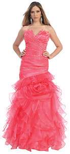   WINTER FORMAL GOWNS LONG EVENING PAGEANT RED CARPET SWEET 16 DRESS