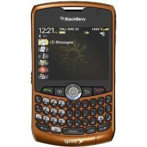  BlackBerry Curve 8330 Orange Works SPRINT Smartphone CDMA 