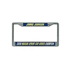  Rico Jimme Johnson 2010 Sprint Cup Champion License Plate 