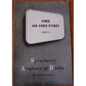 and Audio Stages Lesson TV 38 Sprayberry Academy of Radio Sprayberry 