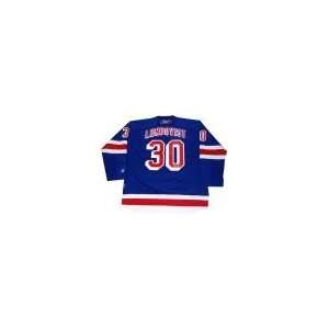   Lundqvist New York Rangers Reebok Replica Blue Jersey 