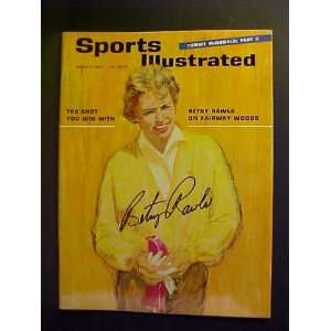  Betsy Rawls Autographed August 3, 1964 Sports Illustrated 