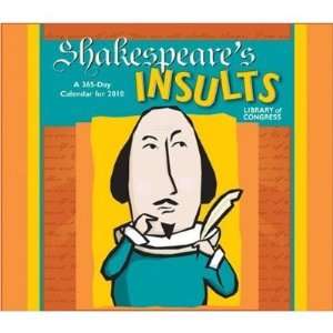  Shakespeares Insults Box 2010 Box Calendar Office 
