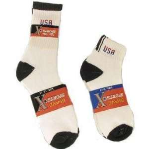  Youth Crew Cotton Sports Socks Case Pack 240 Everything 