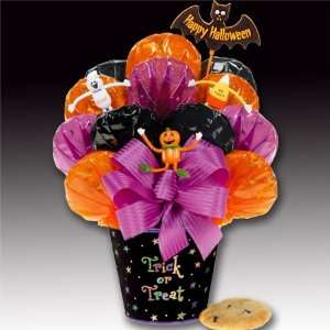  Halloween Trick Or Treat Cookie Bouquet 
