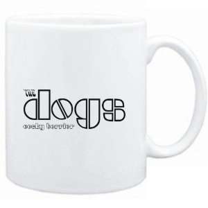  Mug White  THE DOGS Cesky Terrier / THE DOORS TRIBUTE 
